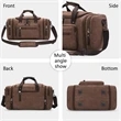 Canvas Travel Duffel Bag | https://www.bestnamebadges.com