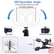 Professional Rechargeable Selfie Ring Light | https://www.bestnamebadges.com