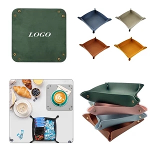 Leather Catchall Tray