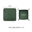 Leather Catchall Tray | https://www.bestnamebadges.com