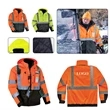 Class 3 High Vis Safety Reflective Bomber Jacket | https://www.bestnamebadges.com