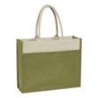 Jute Tote Bag With Front Pocket | https://www.bestnamebadges.com