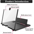 Screen Magnifier Stand 14 Inch 3D Foldable Amplifier | https://www.bestnamebadges.com