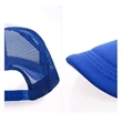Trucker Caps w/ Mesh back & plastic snapback 100% Polyester | https://www.bestnamebadges.com