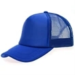 Trucker Caps w/ Mesh back & plastic snapback 100% Polyester | https://www.bestnamebadges.com