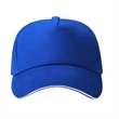 Structured 5 Panel Sandwich Baseball Caps w/ Metal Buckle | https://www.bestnamebadges.com