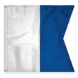 Sewn Code Flag - Alpha | https://www.bestnamebadges.com