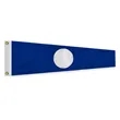 Sewn Number Pennant - 2 | https://www.bestnamebadges.com
