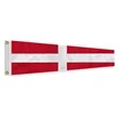 Sewn Number Pennant - 4 | https://www.bestnamebadges.com