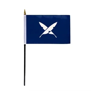 Officers Stick Flag - Surgeon | https://www.bestnamebadges.com