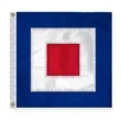 Sewn Code Flag - Whiskey | https://www.bestnamebadges.com