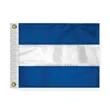 Sewn Code Flag - Juliet | https://www.bestnamebadges.com