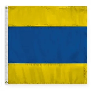 Sewn Code Flag - Delta | https://www.bestnamebadges.com