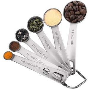Premium Heavy Duty 18/8 Stainless Steel Measuring Spoons