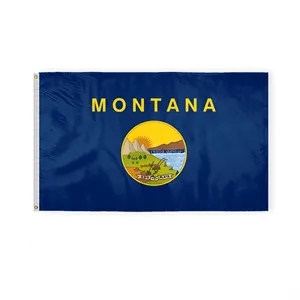 3'x5' Montana ePoly Printed Flags | https://www.bestnamebadges.com