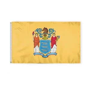3'x5' New Jersey ePoly Printed Flags | https://www.bestnamebadges.com