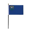 4"x6" & 12"x18'' Nevada ePoly Printed Stick Flags | https://www.bestnamebadges.com