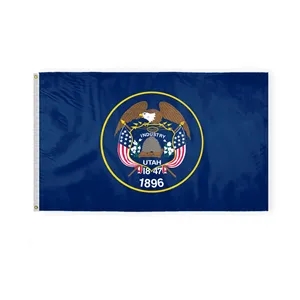 3'x5' Utah ePoly Printed Flags | https://www.bestnamebadges.com