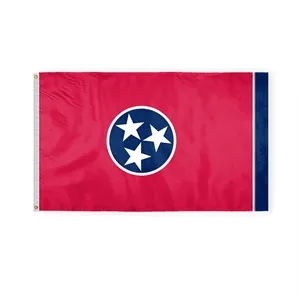 3'x5' Tennessee ePoly Printed Flags | https://www.bestnamebadges.com