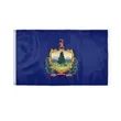 12"x18" to 8'x12' Vermont Nylon Flags | https://www.bestnamebadges.com