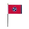 4"x6" & 12"x18'' Tennessee ePoly Printed Stick Flags | https://www.bestnamebadges.com