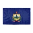 12"x18" to 8'x12' Vermont Nylon Flags | https://www.bestnamebadges.com