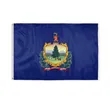 12"x18" to 8'x12' Vermont Nylon Flags | https://www.bestnamebadges.com