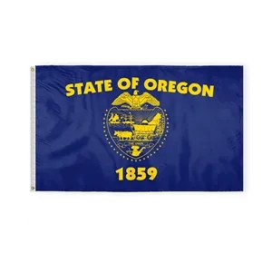3'x5' Oregon ePoly Printed Flags | https://www.bestnamebadges.com