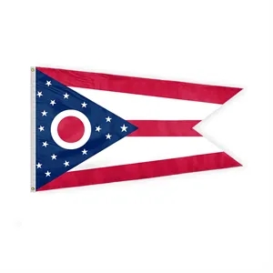 3'x5' Ohio ePoly Printed Flags | https://www.bestnamebadges.com