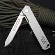 Pocket Folding Knife Titanium Handles | https://www.bestnamebadges.com