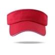 Sandwich Bill Curved Sun Visors w/ Adjustable Hook & Loop | https://www.bestnamebadges.com