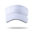 Sandwich Bill Curved Sun Visors w/ Adjustable Hook & Loop | https://www.bestnamebadges.com