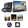 3 Lens Cameras Car Dash Cam with 4 inch Reverse Full Screen | https://www.bestnamebadges.com