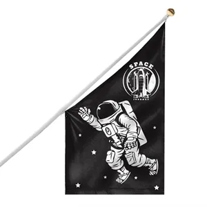 Screen Sublimation Building Flags 6.93' x 4' | https://www.bestnamebadges.com