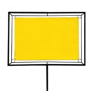 Semi-Stock Blank 13 oz Vinyl Scrim Banner 2' x 3' | https://www.bestnamebadges.com