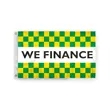 Checkered Message Flag - 3' x 5' | https://www.bestnamebadges.com