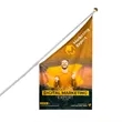Digital Printed Building Flags 5.2' x 3' | https://www.bestnamebadges.com