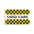 Checkered Message Flag - 3' x 5' | https://www.bestnamebadges.com