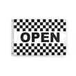 Checkered Message Flag - 4' x 6' | https://www.bestnamebadges.com