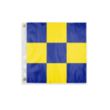 9 Square Checkered Printed Flags | https://www.bestnamebadges.com