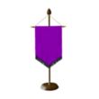 Small Wooden Podium Banner Stand Kit - Natural | https://www.bestnamebadges.com