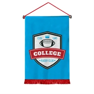 Custom Digital Printed Podium Banners - Silk Poly 4