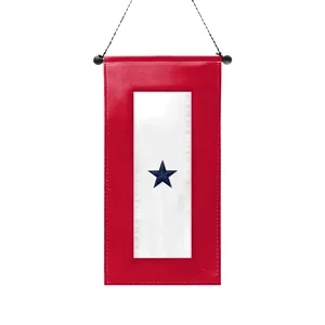 Embroidered Window Service Banner | https://www.bestnamebadges.com