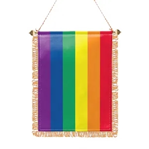 Mini Banner - Rainbow | https://www.bestnamebadges.com