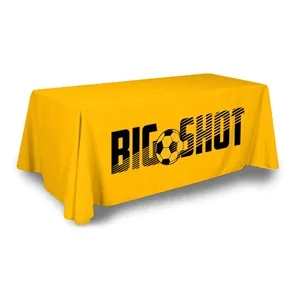 Custom Table Cover - Front Panel - Screen Sublimation | https://www.bestnamebadges.com