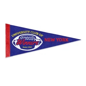 9" x 24" Acrylic Felt Pennant without Pole - Class C