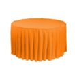 Semi-Stock Gathered Table Skirts - Silk Poly | https://www.bestnamebadges.com