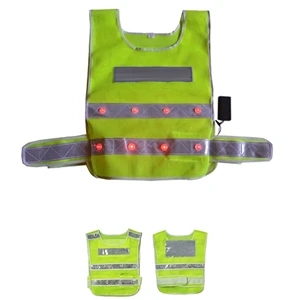 Reflective Vest & Belt with Lights
