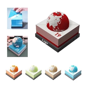 2022 Paper Engraving 3D Art Globe Calendar