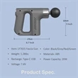 Premium Fascia Gun Muscle Massager | https://www.bestnamebadges.com